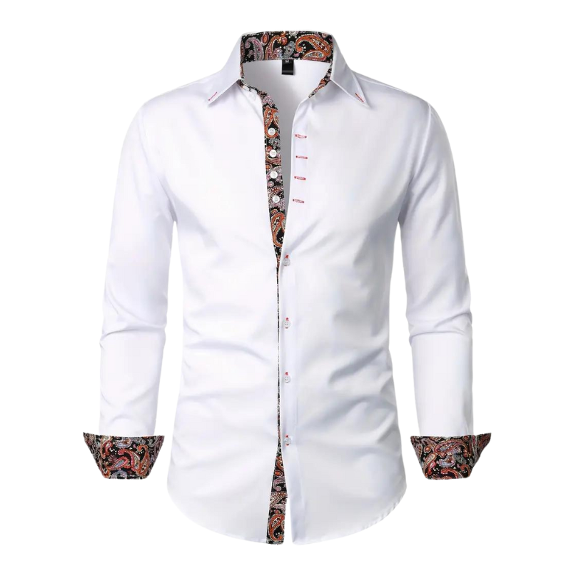 Johan de Witte Mode | Overhemd met Paisley Accent