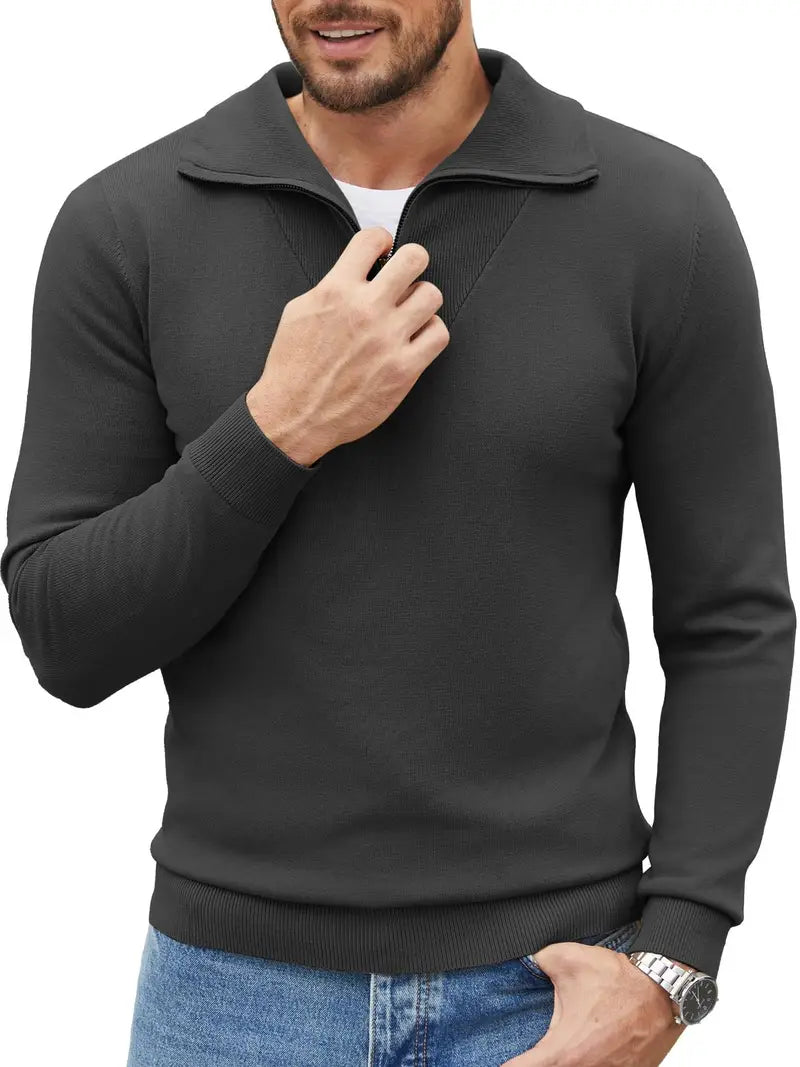 Dexter - Quarter Zip Sweater