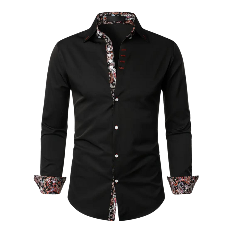 Johan de Witte Mode | Overhemd met Paisley Accent