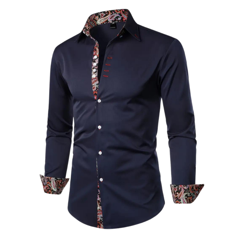 Johan de Witte Mode | Overhemd met Paisley Accent