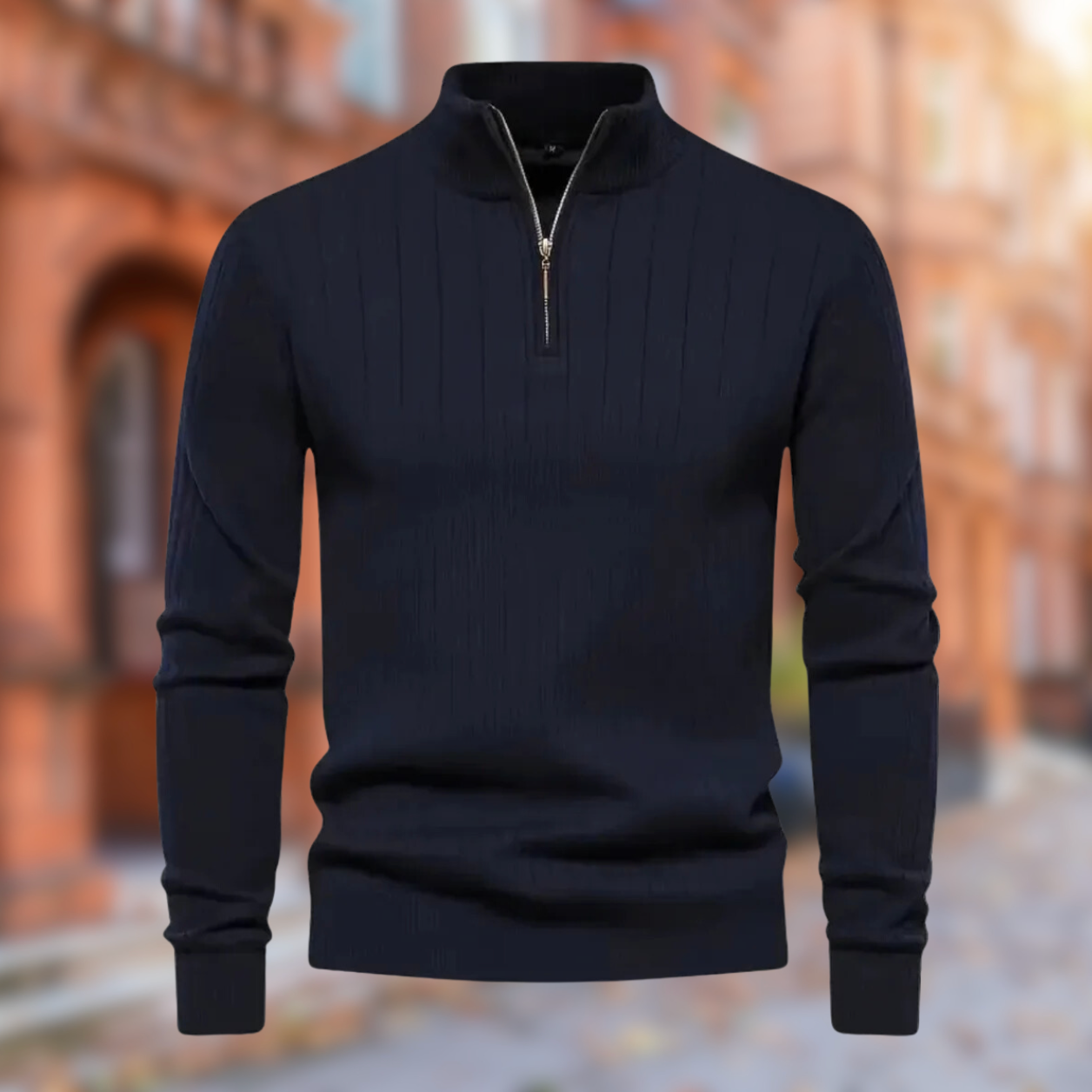 Charles - Quarter Zip Sweater